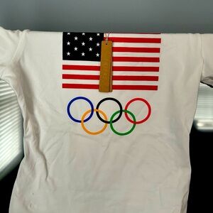 NWT skims Olympic addition t shirt and boxed briefs   Shirt is small. Bottoms M